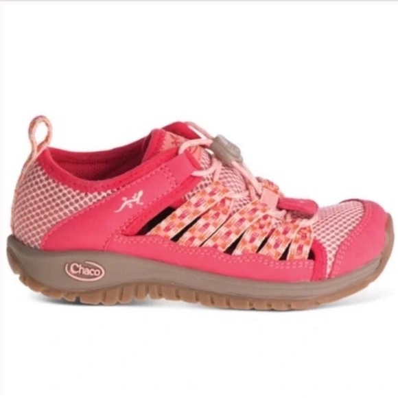 Chaco Outcross 2 Watersport Shoe Girls 4 Hiking Outdoor Pink - Picture 1 of 10